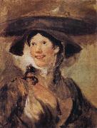 William Hogarth The Shrimp Girl oil painting artist